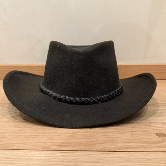 Outback Grizzly Oilskin Hat - Brown - Picture 3 of 6